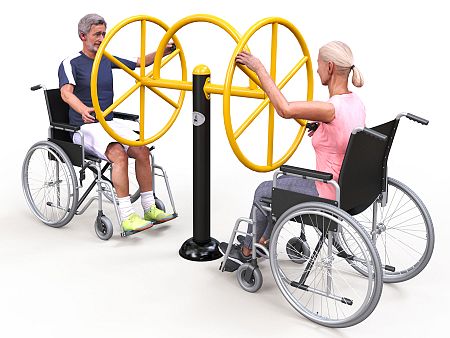 Exteriérové hendikep fitness HF02